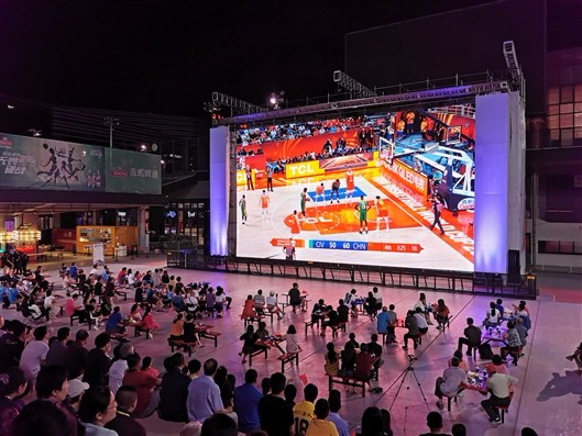 “5G+8K”技术在北京国际篮联赛首秀