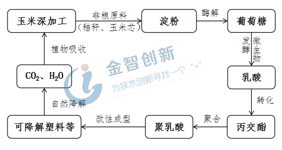 聚乳酸的生产和降解全过程