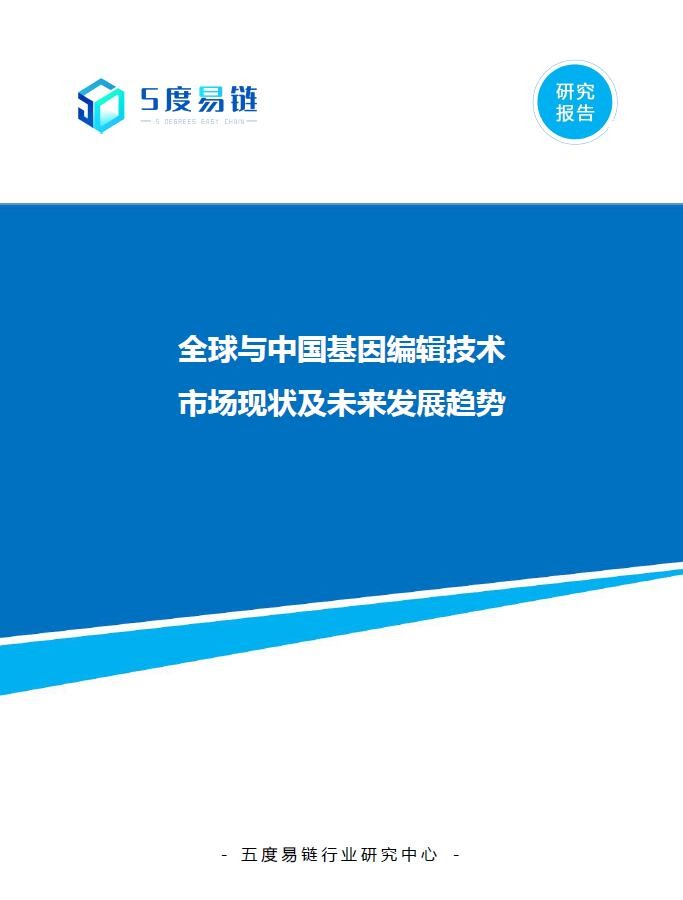 全球与中国基因编辑技术市场现状及未来发展趋势