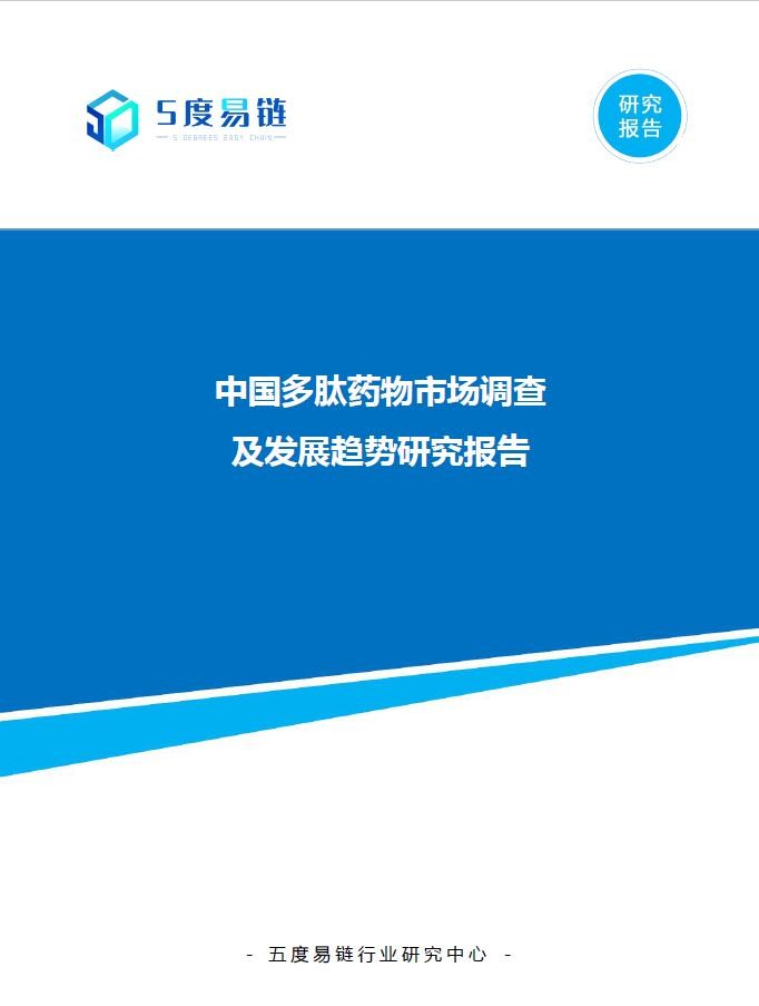 中国多肽药物市场调查及发展趋势研究报告
