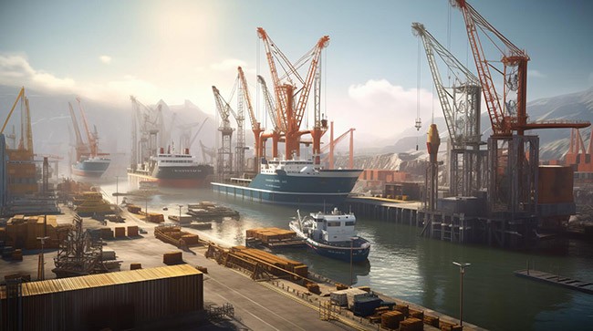 2023年前三季度我国造船市场份额保持全球领先，造船完工量3074万载重吨！