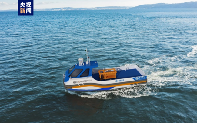 国内首艘采全电力推进船载多功能无人测量艇开工建造！